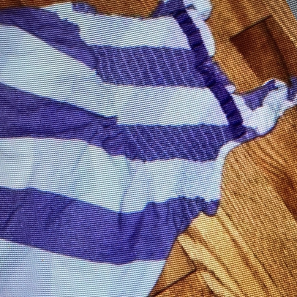 Stripes girls floral dress
